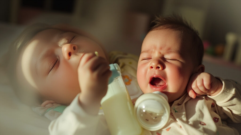 Informations Sur Bébé s'endort Au Biberon et Réclame 1H APRÈS